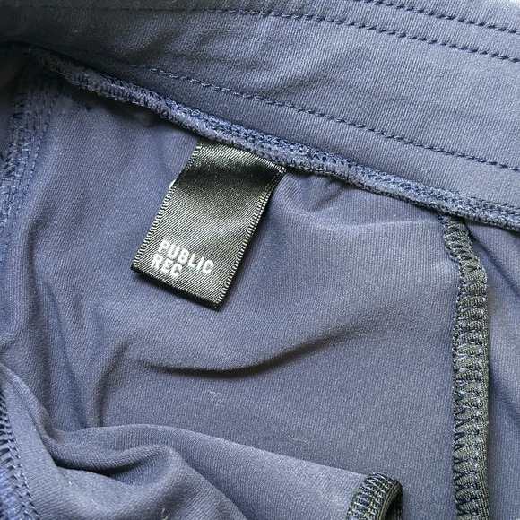 Public Rec Gamechanger Rec Pants Mens 40/34 Navy Blue Sweatpants Jogger Casual - Picture 3 of 10